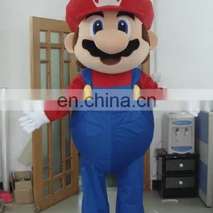 NO.4432 Luigi's Brother Mario Mascot Costume thumbnail-4