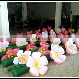 Wholesale Wedding Inflatable Flower Chain Decoration LED Light Flower Wedding thumbnail-1