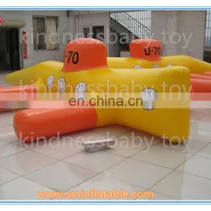 2016 Outdoor Games Inflatable Aqua Teeterboard,inflatable Water Totter,floating Inflatable Water Toys for Sale thumbnail-6