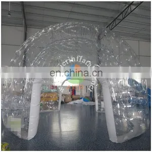 Inflatable Clear Tent, Inflatable Outdoor Dome Tent , Transparent PVC Dome thumbnail-1