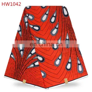 New African Print Fabric Super Wax Ankara Styles for Women Nigerian Wax Fabric thumbnail-1