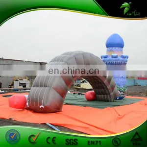 New Design Custom Wheel Arch Grey Inflatable Arch for Theme Park/Garden Decoration thumbnail-6