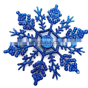 Dropshipping High Quality Creative 12 PCS Christmas Tree Snowflake Decorative Pendant Loose Powder thumbnail-2