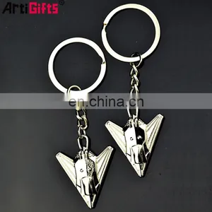 No Minumum Custom Hot Selling High Quality 3D Car Metal Airplane Keychain Maker thumbnail-1