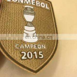 Iron-on Cute People Cartoon Embroidery 3d Flock Soccer Patch thumbnail-2