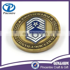 Custom Metal Dia Casting 3D Antique Military Commemorate Challenge Coin thumbnail-2