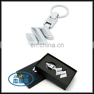 Customized Design 3D Metal Crafts Zinc Alloy Car Logo Keychain thumbnail-1