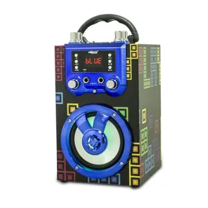 Trending Products Mini Speaker Christmas Gift Karaoke Speaker With Multi Color Blue Tooth Karaoke Speaker Factory Price thumbnail-4