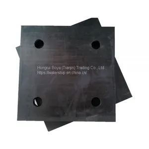 Rubber Bridge Bearing Pads With up and Down Steel Plates thumbnail-2
