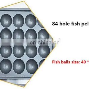 2017 Hot Sales Best Quality Fish Pellet Food Cart Takoyaki Food Cart Electric Takoyaki Malaysia thumbnail-3