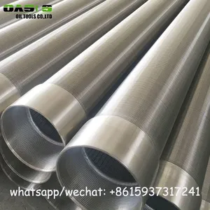 Stainless Steel Water Well Drilling Wire Wrapped Rod Based Wedge Wire Screens thumbnail-4