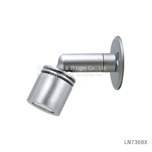Aluminum DC12V Recessed 5W LED Under Cabinet Spotlight Lamp thumbnail-4