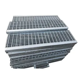 Direct Factory Supply Stainless Steel Floor Drain Grate/galvanized Steel Grating Platform Walkway thumbnail-1