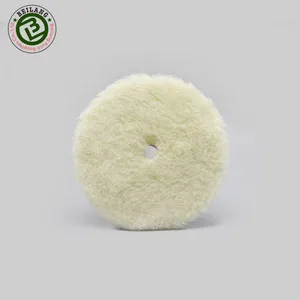 100% Lambs Car Polishing Pad / Wool Buffing Pad for Car Polishing thumbnail-3