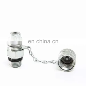 Free Fit Hydraulic Tester Hose Pressure Gauge Kit With 8 Couplings Excavator Parts Hydraulic Pressure Test Kit thumbnail-5