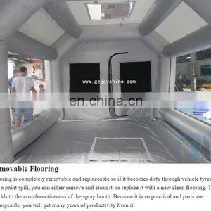 Automotive Inflatable Portable Car Spray Paint Booth Garage Tent Durable Large Automobile Painting Wash Room For Car thumbnail-4