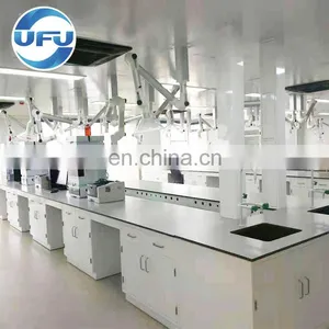 UFU Chemical Lab Central Workbench With PP Sink thumbnail-5