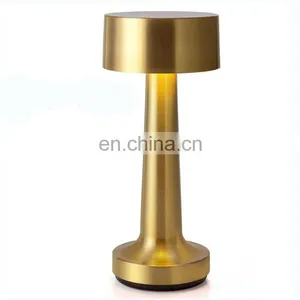 Artificial Intelligent Aluminum Decoration Dimmable by Touch Wireless Metal Table Modern Lamps thumbnail-1