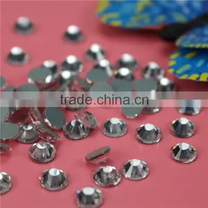 Low Price Wholesale DMC Flat Back Hot Fix Rhinestone for Bags Shoes Wedding Dress Sarees thumbnail-4