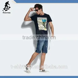 Deep Scoop Neck t Shirt for Men thumbnail-1