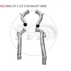 Exhaust Manifold Downpipe for Benz AMG GT GT50 Car Accessories With Catalytic Converter Header Without Cat Pipe Whatsapp008613189999301 thumbnail-1