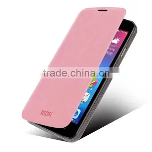 MOFi Case Funda Celular Housing for TCL P316L , Mobile Handset Coque Flip Leather Back Cover for TCL P316L thumbnail-5