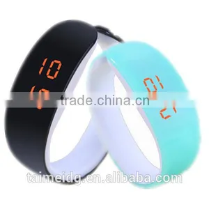 Unique Design Led Silicon Sport Wrist Watches thumbnail-1