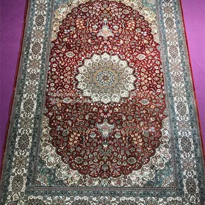 Yamei Lagend Persian Silk Carpet and Rug 3x5ft thumbnail-5
