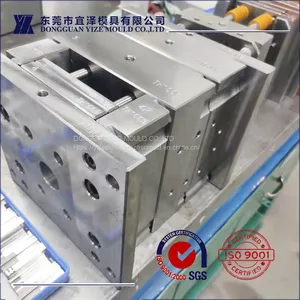 High Precision Plastic Injection Mold for PA66+30GF Blue Moving Contact Holder Suppliers Solution thumbnail-1