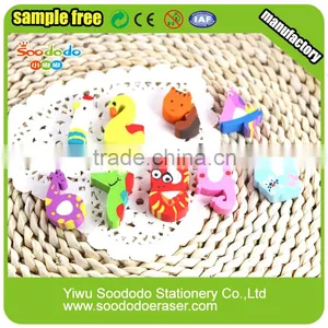 Promotional Stationary Sets for Kids Rubber Series Eraser thumbnail-1