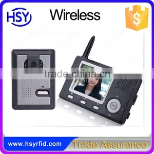 2.4ghz Night Version Video Door Phone Wireless thumbnail-1
