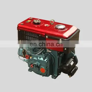 Water Cooling 5.67kw Hand Start SCDC R180 Single Cylinder Diesel Engine thumbnail-1