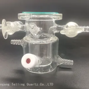 Quartz Glass Reactor Photocatalytic Reactor With Uv Penetration Vacuum Quartz Reactor thumbnail-5
