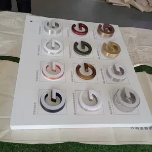 Acrylic Luminous Words Mini Words Resin Outdoor Advertising Back Luminous Stainless Steel Advertising thumbnail-3