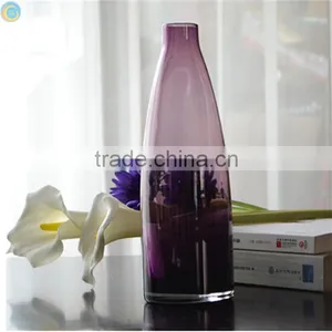 Wholesale Handblown Art Clear Color Glass Vases thumbnail-1