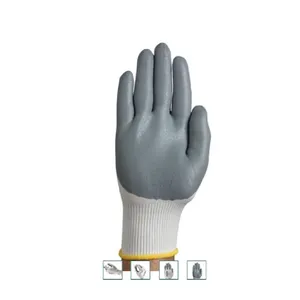Multi Purpose Industrial Gloves With Nitrile Coating thumbnail-1