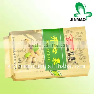 Vivid Printed Kraft Paper Nuts Packing Bags With Side Gusset thumbnail-1