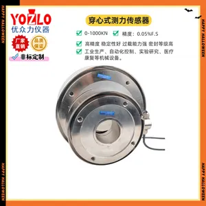 The 50-ton Bridge Test Force Sensor With a Through-hole Structure Supports Customization thumbnail-2