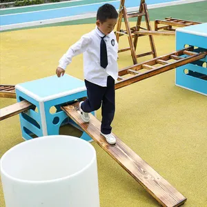 Xinshengmei Kindergarten Roller, Outdoor Interactive Sensory Integration Training Equipment, Foot-balance Toy thumbnail-1