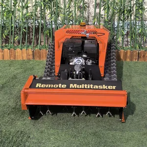 Vigorun MTSK800 Industrial 420cc Remote Control Flail Mower CE EPA Euro5 Gasoline Engine Grass Cutting Machine thumbnail-2