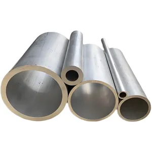 Aluminium Round Pipe Length 1m to 6m Standard Stock 6063 T5 T6 Diameter 10-200mm Fast Delivery thumbnail-1