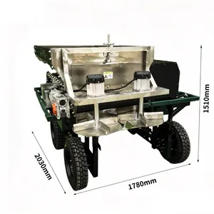 Fertiliser Applicator Dual 60V 20Ah Batteries Lime Spreader For Potato Fields thumbnail-4