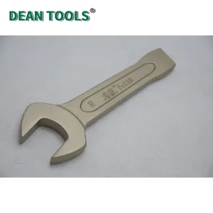Non Sparking Striking Open End Wrench,Secure-Grip,Aluminum Bronze,Safety-Critical thumbnail-1