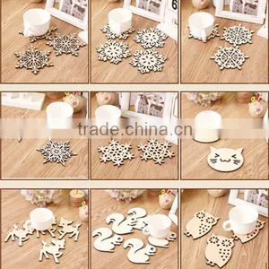 Eco Friendly Handmade China Factory Custom Sheep/pumpkin Mug Cup Laser Cut Place Mat Material Wooden Dining Table Ware thumbnail-6