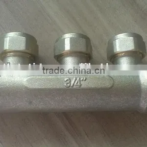 Brass Forged Water Manifold for Pex-al-pex Heating Pipe Water Manifold Quality Choice thumbnail-1