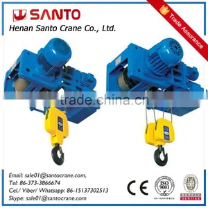 Hot Sell European Style 5 Ton Electric Wire Rope Hoist thumbnail-1