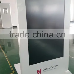 Floor Stand Lcd Video Screen Display Touch pc Kiosk for Shopping Mall thumbnail-2