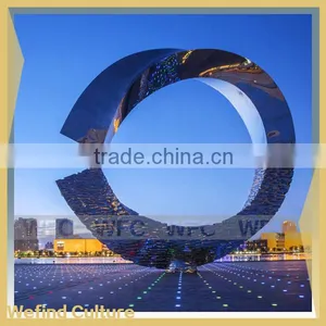 Outdoor Large Modern Abstract Metal Sculpture thumbnail-1