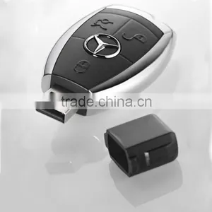 Hottest High Grade Car Key Shape Usb Flash Drive Custom Logo thumbnail-1