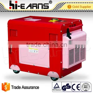 5KVA Red Color With Hour Meter Used Small Diesel Generators thumbnail-4